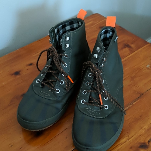 keds women's scout splash rain boots